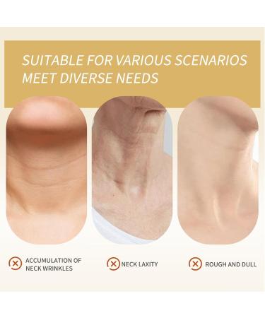 Anti-Aging Neck Wrinkle Patches | Golden Collagen & Hyaluronic Acid Pads for Neck Wrinkles | Deep Moisturizing Firming & Lifting Treatment | Adjustable Line Remover Wrap for All Skin Types 1 Pack - Buy Online on GoSupps.com