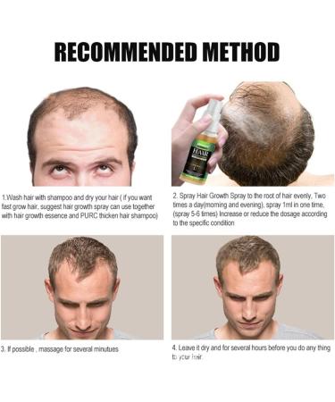  HADAVAKA Ginger Hair Growth Serum Hair Regrowth Spray Hair Growth Essential Oils Hair Serum Hair Nutrient Liquid Hair Conditioning Essential Oils Hair Growth Spray For Hair Care (1 pc) - Buy Online on GoSupps.com