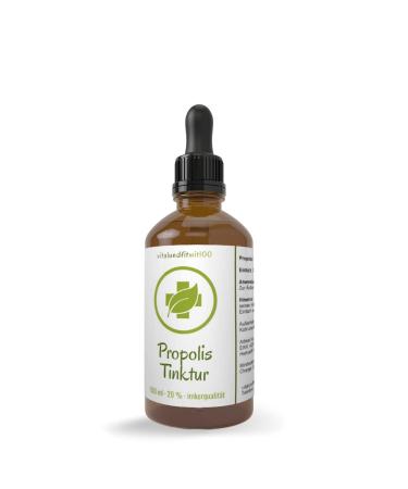 100 ml propolis tincture 20% in brown las with a pipette - real 20% propolis propolis (made of 98% pure propolis) - very high flavonoid proportion 7.5% - beekeeping quality - natural