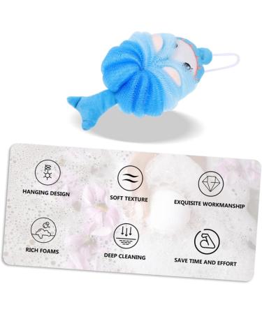 Healeved 2pcs Children s Bath Loofah Sponge - Cartoon Animal Body Wash Shower Loofahs for Kids & Newborns - Buy Online on GoSupps.com