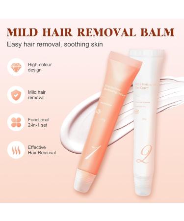 Auures 3-Pack Facial Hair Removal Creams for Women with Scraper - Buy Online on GoSupps.com