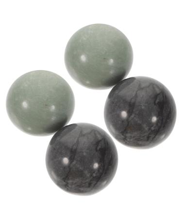 Fomiyes 2 sentences Ball Chinese health stress relieves handballs massage balls massage tool round ball brush health exercise balls tool chinese style fitness marble toy