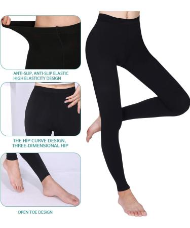 Men & Women Medical Compression Varicose Veins Socks 20-30mmHg - Anti-Fatigue Footless Tights XXL - Buy Online on GoSupps.com