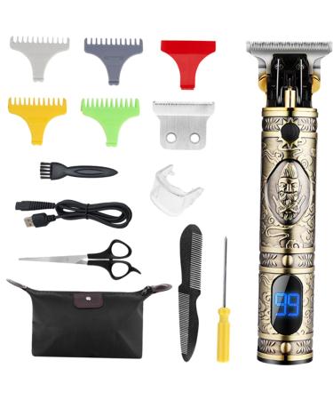 Hemoton 1 Set Beard Trimmer for Men Mens Beard Trimmer Mustache Trimmer for Men Cordless Trimmers Nose Beard Trimmers Hair Trimmer for Men T9 Electric Clippers Stainless Steel Oil Head