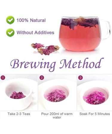 Plant Gift Dried Violets 35g/1.23oz Violet Flower Sweet Violet Tea Edible Dried Flowers Violet Leaf Tea Natural Food Coloring - Buy Online on GoSupps.com