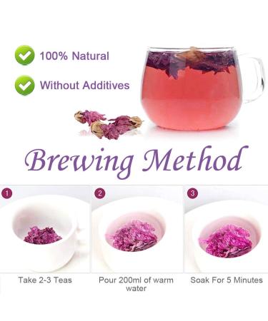 Dried Violets 35g - Sweet Violet Tea and Edible Flowers for Natural Food Coloring - Buy Online on GoSupps.com