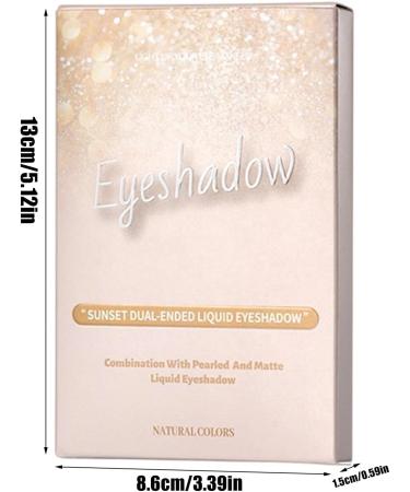 Set de Fard Paupi res Liquide 6 Pi ces Longue Tenue R sistant L'Eau Double Embout | Cosm tiques Yeux Liquides Mat Et Brillant Pour Voyage F te Travail Banquet Occasions Sp ciales Mariage - Buy Online on GoSupps.com