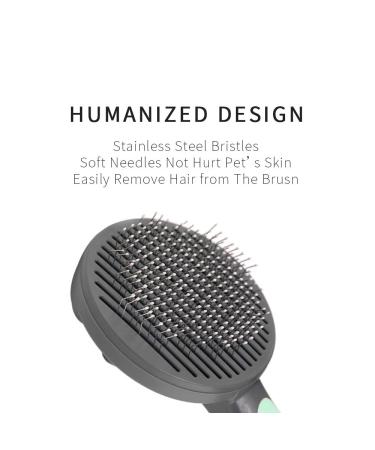 Pakeway Cat & Dog Brush Set | Pet Brush for All Fur Types + Green Nail Clippers & Scissors | Best Grooming Tools - Buy Online on GoSupps.com