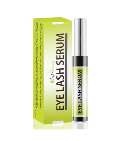 Swiss Botany Eyelash Growth Serum - Water Based Formula for Longer & Fuller Lashes - Lash Hair Growth & Enhancement - Includes Applicator - Buy Online on GoSupps.com