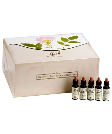 Bach Original Flower Remedies Kit Vegan & Natural 38x 10ml Bottle + 2x 10ml Rescue Remedy & 2 Mixing Bottles Help Balance Emotions & Wellbeing 10 ml