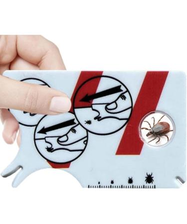 Pets Lice Catcher with Magnifying Glass Tick Removal Tool Tick Remover for Dogs & Cats Used for Pets Lover Small Tick Removal Tool Tick Inspection Card Tick Identification Card - Buy Online on GoSupps.com