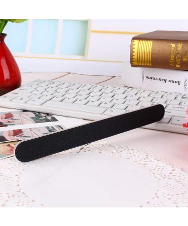 Double-sided Nail File Grit Straight Nail File Professional Grid Sanding Board for Precise Gel Manicure and Nail Shaping - Buy Online on GoSupps.com