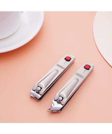 HCHGJKN Nail Clippers Nail Clipper Factory Wholesale Nail Clipper Home Large Pointed Oblique Nail Clipper Manicure Set(Oblique mouth) - Buy Online on GoSupps.com