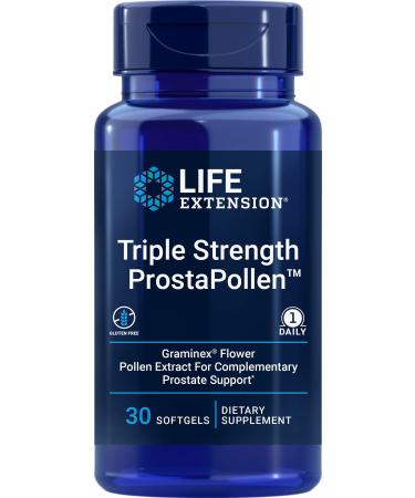 Life Extension Triple Strength ProstaPollen 30 Softgels