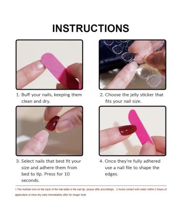 Buy Purple Press on Nails | Medium Square French Tip with Glitter & Rhinestones | 24Pcs Glossy Full Cover Stick-On Acrylic Nails for Women & Girls - Buy Online on GoSupps.com