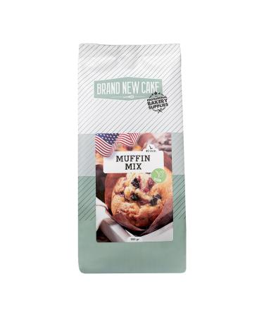 BrandNewCake Vegan Muffin Preparation 500g - Easy and Delicious Cake Mix