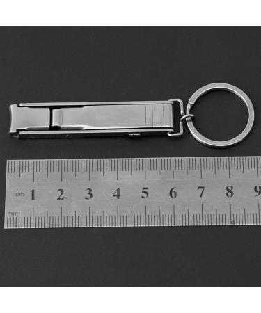 UNbit Nail Clipper Ultra Thin Small Folding Stainless Steel Nail Clipper Keychain Pocket Tool - Buy Online on GoSupps.com