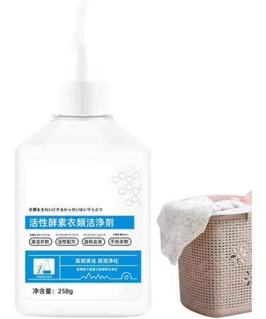 Active Clothes Cleaner | 258g Oil Stains Cleaning Agent Clothes Brightening Cleaner - White Shirt Cleaner Laundry Supplies for Coats Pants T-Shirts and Blouse Haoying - Buy Online on GoSupps.com