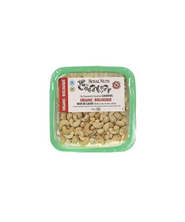 ROYAL NUTS Nuts Organic Cashews N/S 195 Grams