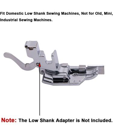 1/4'' Quilting Patchwork Sewing Machine Presser Foot w/ Edge Guide - Low Shank Snap-On for Singer, Brother, Janome & More - Buy Online on GoSupps.com