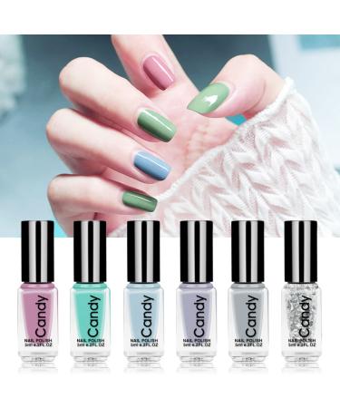 Abitzon Heller Non-Toxic Nail Polish Set - 12 Long-Lasting Quick-Dry Bottles | Style-3 - Shop Internationally! - Buy Online on GoSupps.com