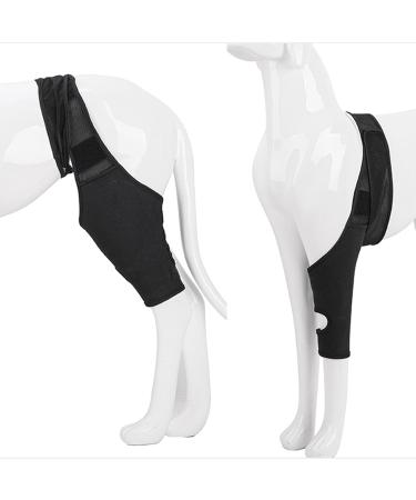 Dog Knee Brace Adjustable Dog Rear Leg Brace Soft Breathable Dog Knee Support Brace for Elderly Disabled Injured Dogs Both Back and Front Legs (L) - Buy Online on GoSupps.com