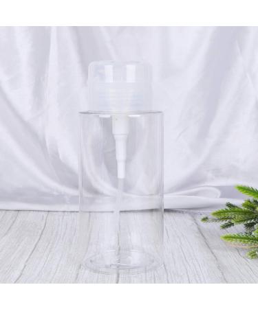 SUPVOX 300ml Makeup Remover Pump Bottle Empty Lockable Pump Dispenser Cosmetic Press Bottle for Outdoor Trip Travel - Buy Online on GoSupps.com