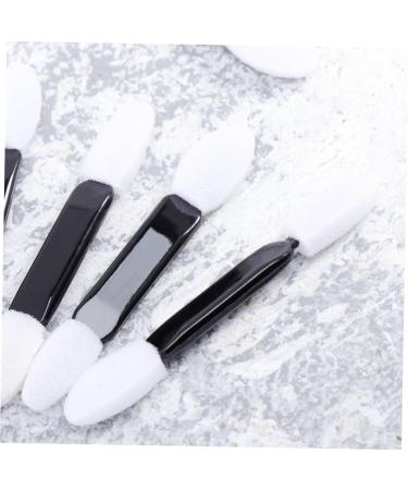 Mikinona Makeup Eyeshadow 100pcs Women s Suits Eyeshadow Sponge Brush Eye Shadow Applicator Set Travel Toolkit Cosmetic M White - Buy Online on GoSupps.com