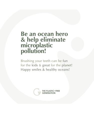 Plant Based Kids Toothbrush 4 Pack - Soft Bamboo Biodegradable Bristles Eco-Friendly Zero Waste - Buy Online on GoSupps.com