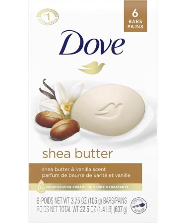 Dove Original Beauty Bar + Dove Shea Butter Beauty Bar Bundle (18 bars) 106 g (Pack of 12) Beauty Bar + Beauty Bar+ Beauty Bar - Buy Online on GoSupps.com