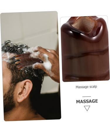 Anneome Vintage Horn Massage Brush - Natural Hair Comb & Scalp Massager | Antistatic Pocket Hair Care Device - Buy Online on GoSupps.com
