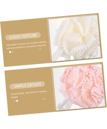 GLEAVI 2pcs Bath Ball Scrub - Soft Mesh Shower Loofahs & Body Cleansers for a Refreshing Clean | Ideal for Travel & Baby Care - Buy Online on GoSupps.com