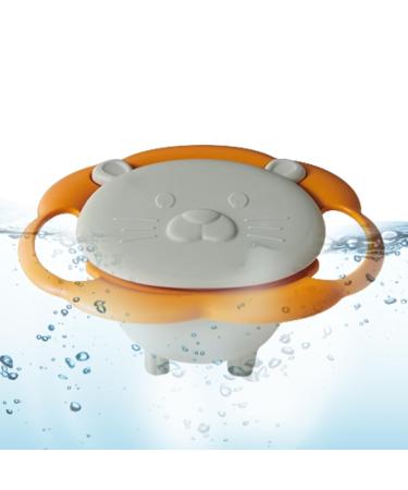 Youngwier 360 degrees rotatable gyro bowl toddler gyro bowl smooth bowl with anti-outlet protection for toddlers |Scalding -inhibiting 360 degrees rotatable gyroscopic smooth bowl for white