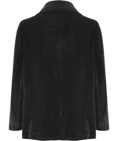 oelaio Blazers for Women Business Casual 2023 Fall Suit Jackets Dressy 3/4 Sleeve Open Front Cardigan Jacket Lightweight Black - Buy Online on GoSupps.com