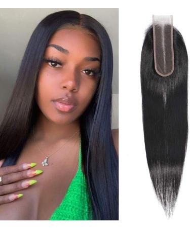 BIPLE Strands Top Lace Closure Hair Extension - 14 Inch Brazilian Human Hair Premium Quality Soft & Natural Look - Buy Online on GoSupps.com