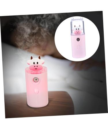 FOMIYES Moisturizer Air Diffuser Skin Care Humidifier Mini Cartoon Humidifier Office Makeup Handheld 3.8x3.8x10.8cm Pink - Buy Online on GoSupps.com