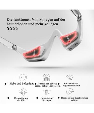 3D Eye Massage Device | Vibration Eye Care Mask for Swollen Eyes & Dark Circles | International Shipping - Buy Online on GoSupps.com