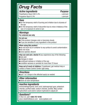 Systane Ultra Lubricant Eye Drops 25 Count - Pack of 1 | Long-Lasting Dry Eye Relief - Buy Online on GoSupps.com