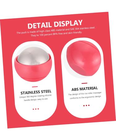 Magiclulu 5-in-1 Hand Massage Ball - Portable Stainless Steel Massage Device for Home - International Shipping Available - Buy Online on GoSupps.com