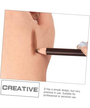 OHPHCALL 1 Set Eyebrow Pencil Eyebrow Pen Makeup Accessories Beauty Salon Pen Tattoos Pen Coffee Wood - Buy Online on GoSupps.com