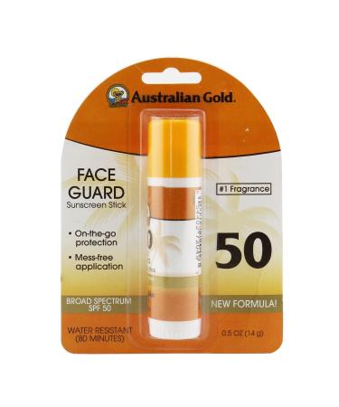 Australian-gold Australian Gold Spf#50 Face Guard Stick 0.6oz 0.6 Oz