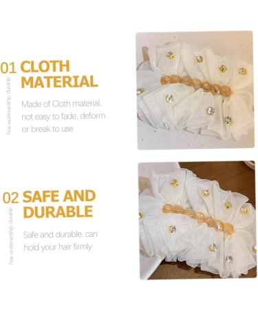 MAGICLULU Hair Accessories Rhinestones Hair Clip Hairpins Clasps Vintage Rhinestone Hair Clips Barrettes for Women Antique Spring Hair Clips Hair Tools for Styling Girl Miss Headgear Fabric - Buy Online on GoSupps.com