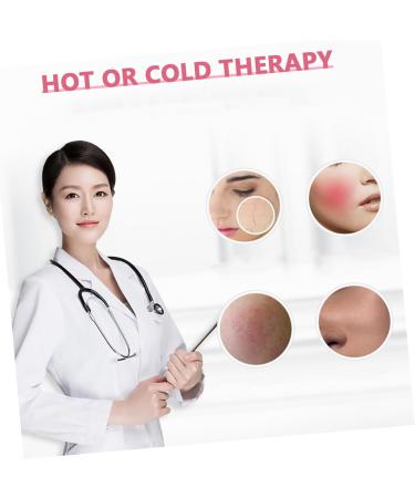 SHERCHPRY Warm Face Mask for Women Full Face Gel Mask for Relaxation Wrinkle Reduction Pink Color - Buy Online on GoSupps.com