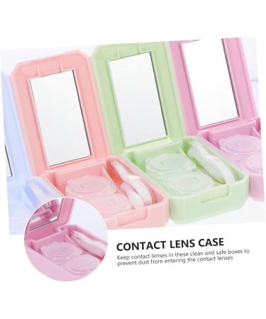 Partykindom 16 STK Travel Case for Contact Lenses - Eye Care Holder & Cosmetic Container - Buy Online on GoSupps.com