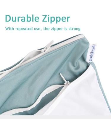 Treer Baby Diaper Pocket - 2 Reusable Cloth Diapers & Wet Dry Bag | Pink Monkeys 30x40cm - Perfect for On-the-Go Parents - Buy Online on GoSupps.com