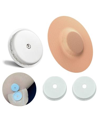 Comfortable CGM Patches Kit Compatible for Freestyle Libre 2 and 14 Day Sensor 20 PCS Breathable Libre Adhesive Patches and 2 PCS Soft Sensor Covers