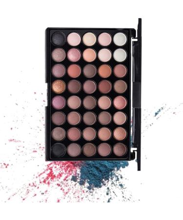 FRCOLOR 40 Pearly Pallet Makeup Cosmetic Colors Shadow Eye Combination Lustre 1 count (Pack of 1) As Shown - Buy Online on GoSupps.com