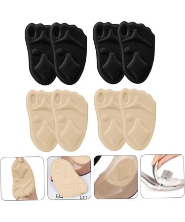 4 Pairs Metatarsal Foot Pads - Comfortable Forefoot Cushions & Insoles for Sweat Absorption - Thicken Shoe Inserts - Buy Online on GoSupps.com