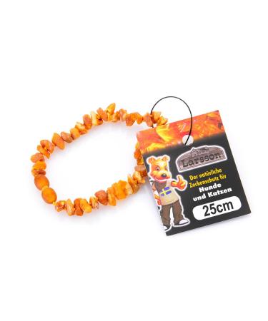 Larsson | Swedish Amber Amber necklace 25 cm for dogs & cats - Natural tick protection