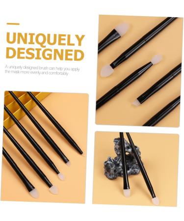 3 sets of silicone make-up travel small make-up brush eyeshadow lip brush silicone lipstick brush liquid applicator gel - Buy Online on GoSupps.com